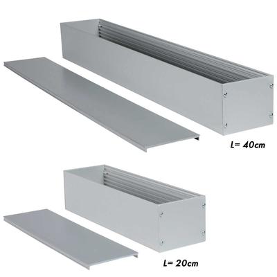 ALU L-LINE HOUSING STANDARD silber 20cm