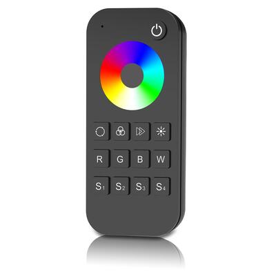 PROLED RF MESH 2.4G RGBW REMOTE 1 - 4 SCENEN, black
