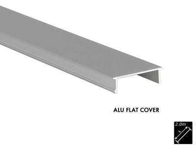 ALU COVER M-LINE, silber, 2m