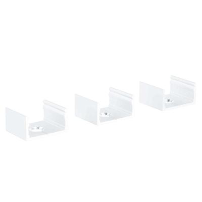 ALU PROFILE MOUNTING SET M-LINE CIRCLE weiss