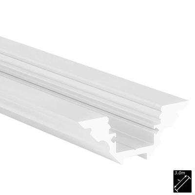 ALU PROFILE M-LINE CORNER white 3m