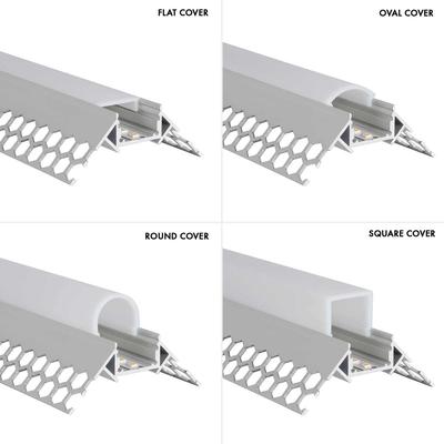 ALU PROFILE M-LINE DRYWALL CORNER EXTERNAL silber 2m