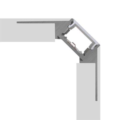 ALU PROFILE M-LINE DRYWALL CORNER EXTERNAL silber 2m