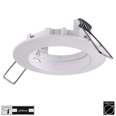 DOWNLIGHT MASTERS RING, rund, weiss fest