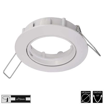 DOWNLIGHT MASTERS RING, rund, weiss verstellbar