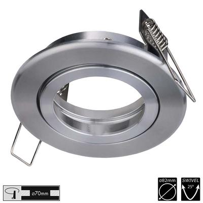 DOWNLIGHT MATRIX RING, rund, silber verstellbar