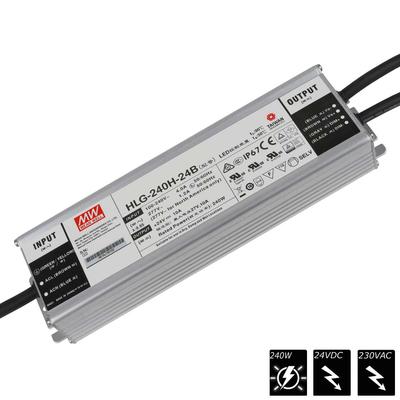 MEAN WELL SCHALTNETZTEIL HLG IP65 3IN1 + Vo/Io regelbar 24 VDC - 240 Watt