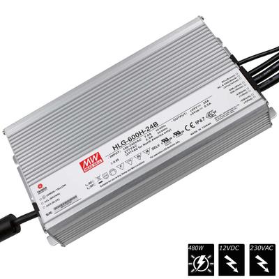 MEAN WELL SCHALTNETZTEIL PRO IP67 3IN1 12 VDC - 480 Watt