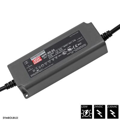 MEAN WELL SCHALTNETZTEIL ECO+ IP67 24 VDC - 120 Watt