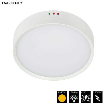 MOON 250 PREMIUM EMERGENCY, IP65, 230VAC, weiss, 3000°K