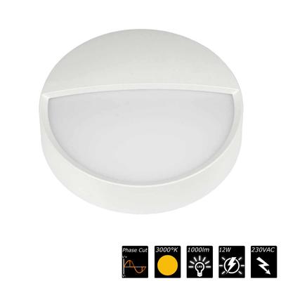 MOON 250 PREMIUM WALL, IP65, 230VAC, weiss, 3000°K