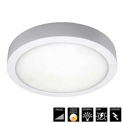 MOON 300, IP54, 230VAC, weiss, CCT 2700/3000/4000°K, TRIAC dim