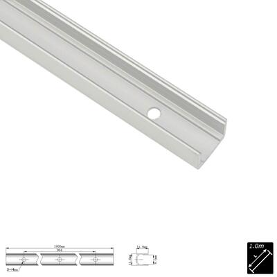 NEON FLEX 1010 ALU PROFIL OHNE CLIP 1m