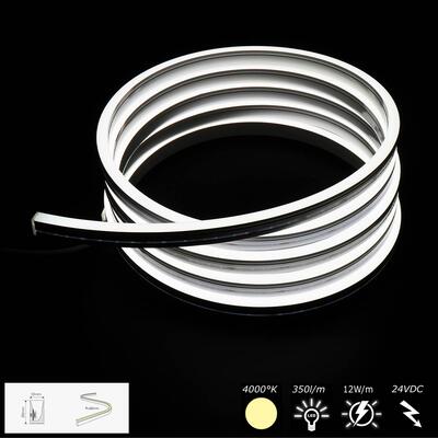 NEON FLEX 1220 SIDE 24V 12W NW per m