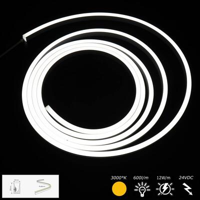 NEON FLEX 1220 SIDE HP 24V 12W WW per m