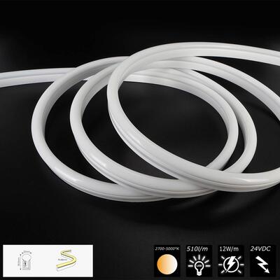 NEON FLEX 1225 SIDE CCT (2700-5000K) 24V 2x12W per m