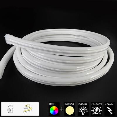 NEON FLEX 1225 SIDE RGBW (4000K) 24V 14.4W per m