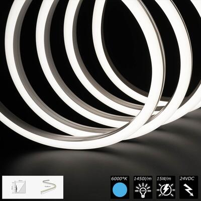 NEON FLEX 1616 SIDE 24V 15W CW per m