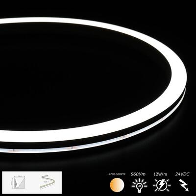 NEON FLEX 1616 SIDE CCT (2700-5000K) 24V 2x12W per m