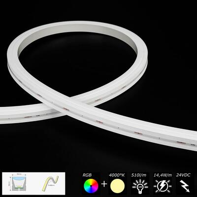 NEON FLEX 1616 TOP RGBW (4000K) 24V 14.4W per m