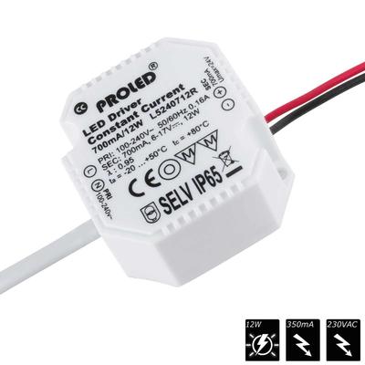 SCHALTNETZTEIL MINI ROUND IP65 350mA - 12 Watt