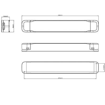 LINEAR SCHALTNETZTEIL dimmbar DALI-II / DT8 CV PWM 80 Watt