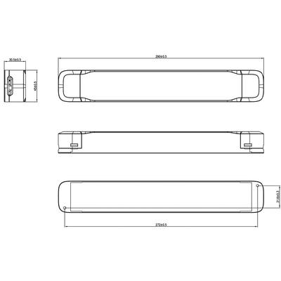 LINEAR SCHALTNETZTEIL dimmbar DALI-II / PUSH-DIM CV PWM 80 Watt