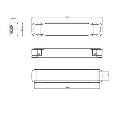 LINEAR SCHALTNETZTEIL dimmbar DALI-II / PUSH-DIM CV PWM 45 Watt