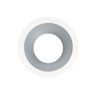 EUROPOLE LED'UP UNIVERSAL ESTHET RING ROUND WHITE/ALU