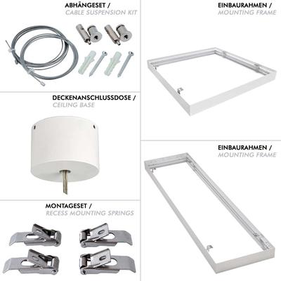 PANEL INFINITY BL 6262 weiss - 2CCT, 230VAC - NO DIM