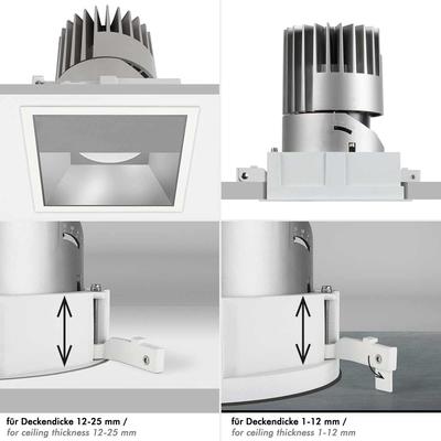 PERFORMANCE L STD WALLWASHER square, WW