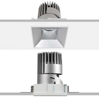 PERFORMANCE L TRIML SPOT FIXED square, Refl. weiss, 35°, WW