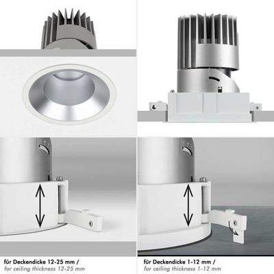 PERFORMANCE M STD SPOT FIXED round, refl. specular, 40°, WW