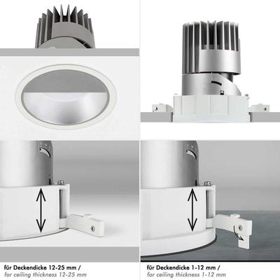 PERFORMANCE M STD WALLWASHER round, NW