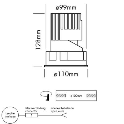 PERFORMANCE S STD WALLWASHER round, SWW