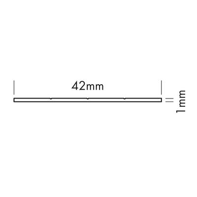 ALU BASE PS-LINE B silber 2m