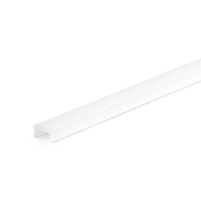 PLASTIC COVER XS-LINE FLAT, MILKY (OPAL), 3m