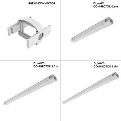 QUICK CONNECT 60 SENSOR, 18W, 3000°K/ 4000°K/ 5000°K, IP66, 0.76m