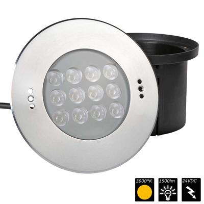 REC IP68 LIGHT 12x 2 Watt MONO 25°, WW