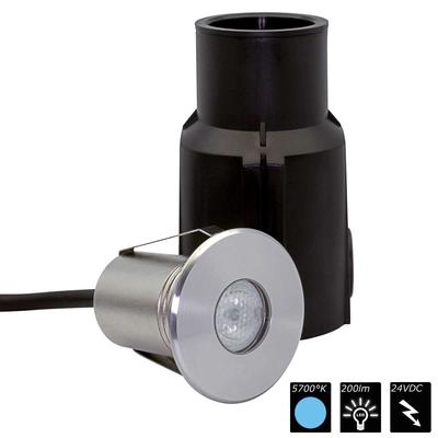 REC IP68 LIGHT 1x 3 Watt MONO asym. 45°/00, CW