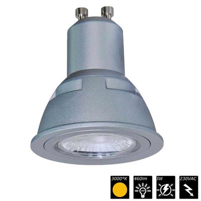 DOWNLIGHT REFLEX LED 5 MODUL, GU10, 3000°K, silber