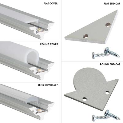 ALU PROFILE S-LINE CORNER silber 5m