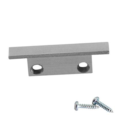 ALU END KAPPE S-LINE FLAT REC, FLAT, silber