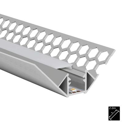 ALU PROFILE S-LINE TILES CORNER INTERNAL silber 2m