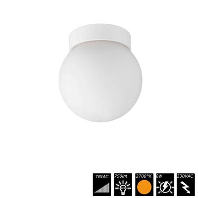 LAVILLA - SFERIA 100, IP44, white, 230VAC, 2700°K