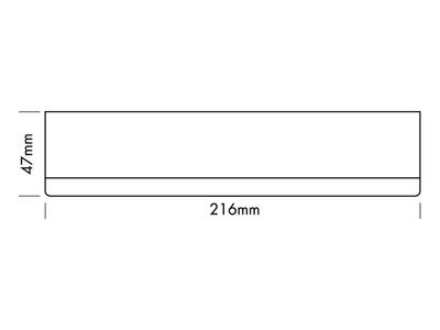 AUFPUTZ MONTAGERAHMEN für SOL IP-XL SQUARE