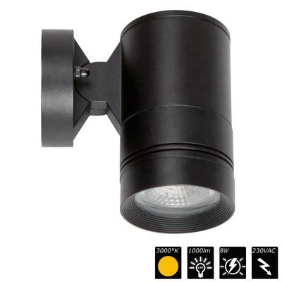 SPOT LIGHT IP65 WALL COB8 MONO, 230 VAC, WW