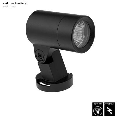 SOLEX SPOT GU10, IP65, ohne Lampe