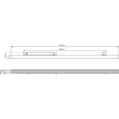 PLAZA 3F, CCT 3000/3500/4000°K, 230VAC, 35W, schwarz