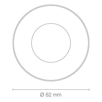 EUROPOLE LED'UP UNIVERSAL RING RUND WEISS FIX